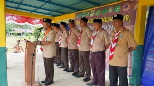 Sambut Ramadan, Wabup A. Khafidh Buka Perkemahan PMR di Lantak Seribu