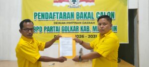 Pendaftaran Bakal Calon Ketua DPD Partai Golkar Merangin Hanya Satu Yang Memenuhi Syarat