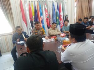 Ketua dan Anggota Bawaslu Merangin Hadiri Rakor Penentuan Jadwal Kampanye Rapat Umum