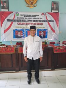 Sarpani Nomor Urut 01, Siap Wujudkan Desa Sungai Keruh yang Mandiri dan Sejahtera.