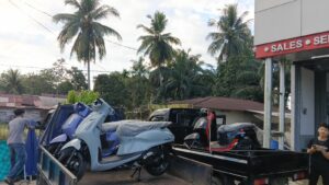 Dealer Yamaha Panca Motor Tambang Emas Gelar Pameran Sasar Pengunjung Pasar A1