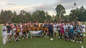 Gelar Turnamen Sepak Bola, Calon Kades Sarpani : Ini Momen Mempererat Persaudaraan
