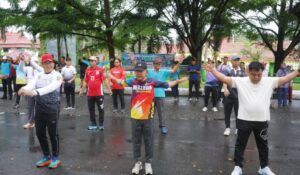 Warga Merangin Padati Car Free Day Perdana, Gerakkan Hidup Sehat dan UMKM