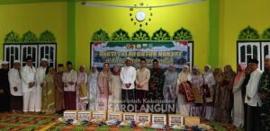 Bupati Sarolangun H.Hurmin Pimpin Subling dan Gotong Royong Skala Besar Bersama TNI di Lubuk Sayak