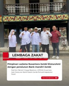 Dari Koin Berkah hingga Beasiswa, LAZISMA Nusantara Ajak Pensiunan Bank Mandiri Jambi Perkuat Kepedulian Sosial